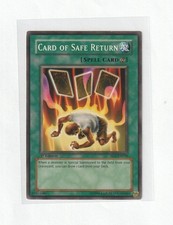 Card of Safe Return Common Structure Deck: Zombie Madness SD2-EN018 NM