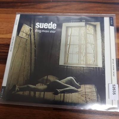 SUEDE dog man star SMM AUSTRIA VG+/EX (CD Album, Brit Pop, Nude)