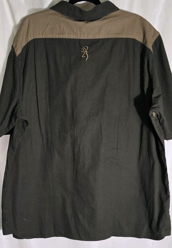 Browning Mens Button Up All Cotton Hunting Shooting Apparel Shirt 3XL - Picture 5 of 9