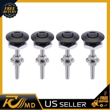 4pcs Aluminum Bumper Quick Release Fasteners Kit For Car Trunk Fender Hatch Lid 4pcs Aluminum Bumper Quick Release Fasteners Kit For Car Trunk Fender Hatch Lid
