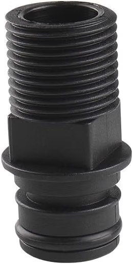SEAFLO 41F004 3/4" QA x 1/2" MNPT Straight Pump Fitting 50-Pack