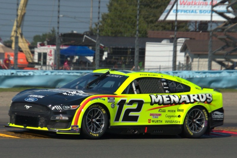 Ryan Blaney #12 Menards 2023 NASCAR Glossy Photo Print 8 X10 Watkins Glen Raced