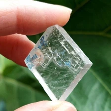 Rare Optical Calcite Crystal with Rosasite Mineral Viking Sunstone 