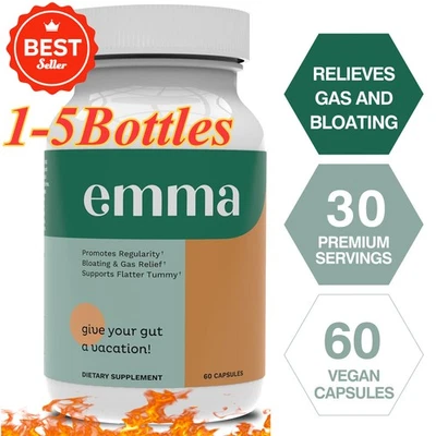 Emma - with Berberine, Resveratrol, Quercetin, Garlic, Colon Cleanse and Detox