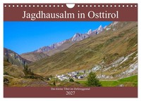"Calendar 2027 · US Version · Jagdhausalm In East Tyrol (Wall Calendar 2027 12\" ×"