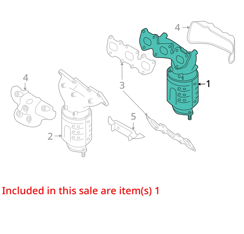 Colector de escape turbocompresor Hyundai Sonata 2009-2010 con turbocompresor EK53S Foto 3 de 4