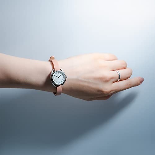MATOW MW001001PNKSS Solar Ladies Watch Shiki HARU White Dial Silver Case - Picture 6 of 6