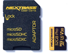 Nextbase 32GB U3 Micro SD Memory Card - with Adapter - Compatible with Nextbase