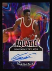 Dominique Wilkins 2025 Leaf Aquatic Signature Series Lava Jellyfish #1/1 auto