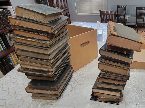 Huge Collection Of German Jewish Books Judaica