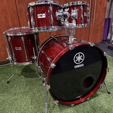 Yamaha Vintage Recording Custom Drum Set Cherry Wood