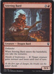 Stirring Bard 195 Commander Legends: Battle for Baldur's Gate Common