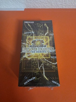 US SELLER Yugioh Limit Over Collection: The Heroes Japanese Brand New Sealed