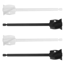  4 Pcs Electric Drill Spiral Mixing Rod Epoxy Resin Paddles Attachment Sticks