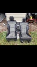 2018 Ford Explorer Front Driver Passenger Bucket Seats Black Gray Oem Pair