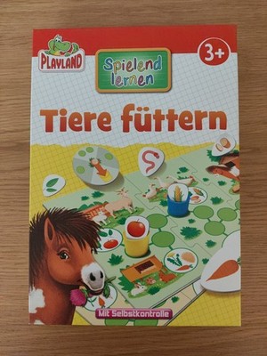 Tiere Füttern Brettspiel für Kinder, Ab 3 Jahren