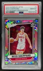 2024-25 Donruss Optic Reed Sheppard The Rookies Cracked Ice RC #17/25 PSA 10