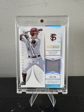 Buster Posey 2015 National Treasures Collegiate Game Worn Relic 38/49