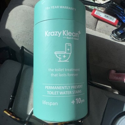 Krazy KLEAN Toilet Cleaner WITH Bact-O-Bane Lifespan 10 Years Open Box