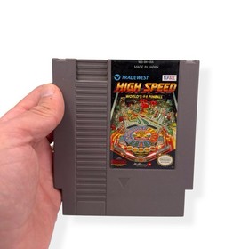 High Speed World&rsquo;s #1 Pinball (Nintendo NES, 1991) Juego Solo Probado y Funcionando