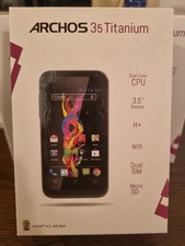 Smartphone Archos Titanium 35 - 4 Go - Noir Neuf Jamais Ouvert