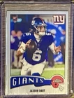 2025 Topps Chrome Football Jaxson Dart Rookie Throwback Refractor SP Giants
