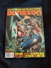 Dungeon Magazine 114 Sept 2004 W/ INTACT Isle of Dread Poster Map D&D 3.5 Paizo