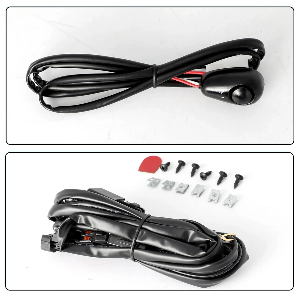 Para 2015-2019 GMC Sierra 2500HD 3500HD com faróis LED DRL + luzes de lâmpadas de neblina L+R - Imagem 3 de 4