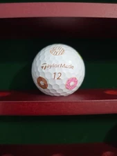 Taylormade TP5 Pix Donut Rare Logo Golf Ball Double Stamp Mistake 