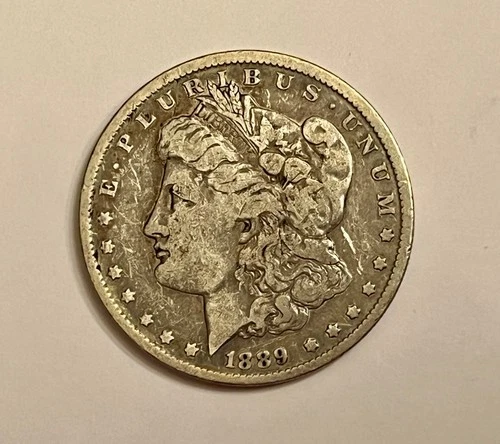 1889-O $1 Morgan Silver Dollar, Fine. FREE SHIPPING USA