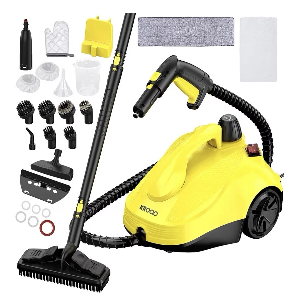 Steam Cleaner, Steamer with 23 Accessories, Powerful Multipurpose Portable
Opens in a new window or