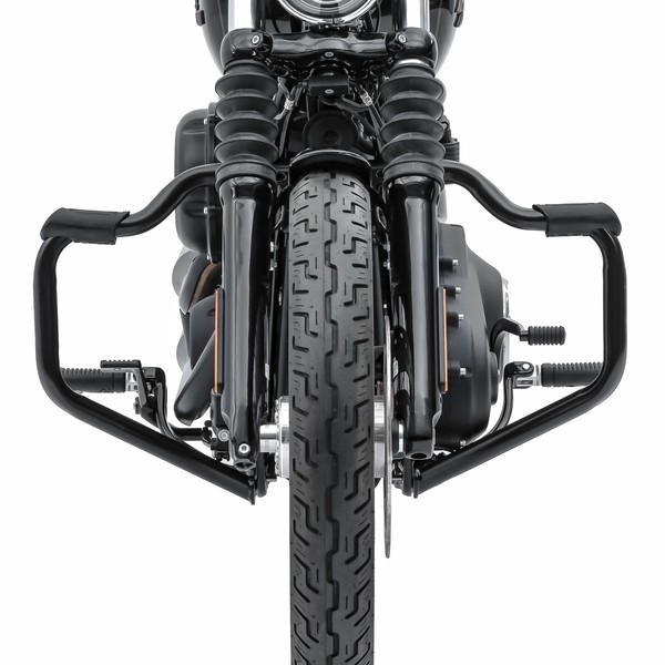 SturzbüGel Mustache FüR Harley Davidson Softail Low Rider 18-20 Schwarz 32Mm-image