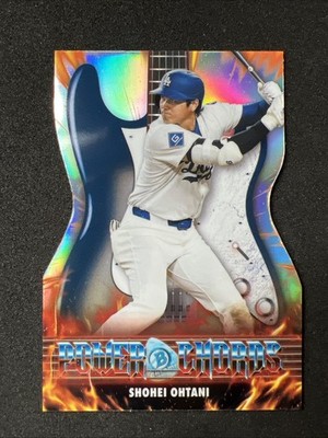 2026 Bowman Shohei Ohtani Power Chords Die-Cut Insert #PC-11 Dodgers