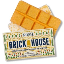Perfectly Posh Brick House Bath Bricks  8 Pcs Hoiiday Out of Stock New