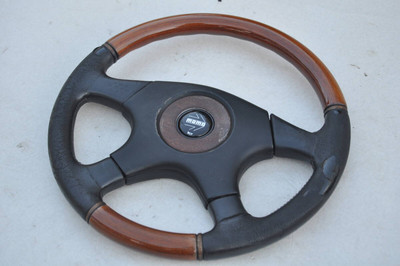 momoオリンピックⅢウッドコンビステアリング MOMO Olympic 3 Wood combination Steering Wheel JDM Used | eBay