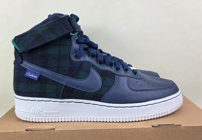 Nike Air Force 1 High x Pendleton Mens Size 10 Plaid Green Navy 718519-993 New