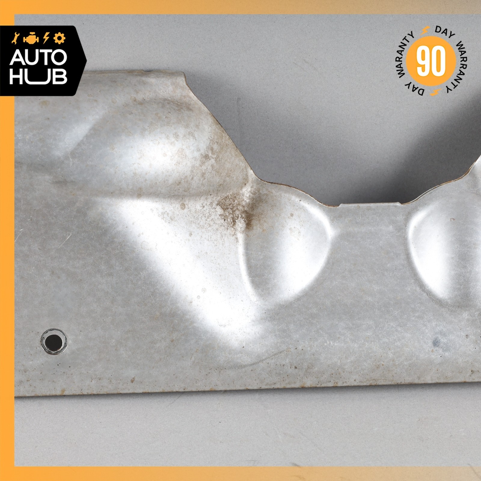 Aston Martin DB9 Left Exhaust Manifold Upper Heat Shield Panel 4G439A462AC OEM