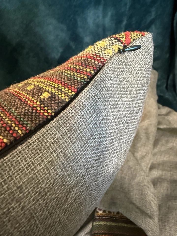 Boho наволочки комплект из трех 100% хлопок сплетенный дизайн 16 X 16 декор - Изображение 2 из 4