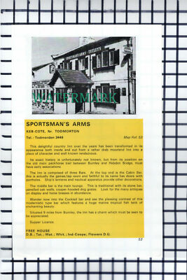 C6825) Sportsman's Arms Keb Cote / Spread Eagle Darrington Pontefract Cutting