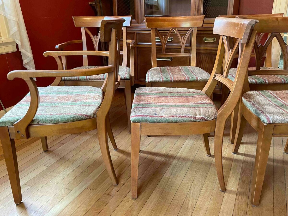 Drexel Trentino midcentury dining room set --table chairs Drexel Trentino midcentury dining room set --table chairs