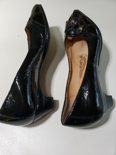 Sofft Peeptoe Heels schwarz Größe 8,5 gebraucht, in einwandfreiem Zustand Top! - Bild 3 von 5