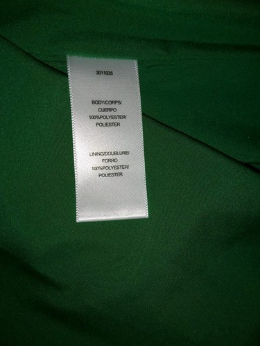 Halston Heritage Dresses Nwt Halston Heritage Asymmetrical Green Dress Sz 0 - Picture 4 of 4