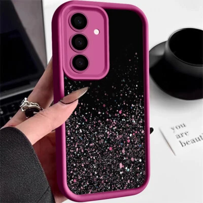MARKENLOS Schutzhülle Für Samsung Galaxy A55 A35 A15 A54 A14 A53 S25 S24FE Handy Slim Case