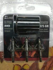ELong Outdoor Broadhead 3 PCS With Broadhead Wrench 125 GR  15B029 NWT
