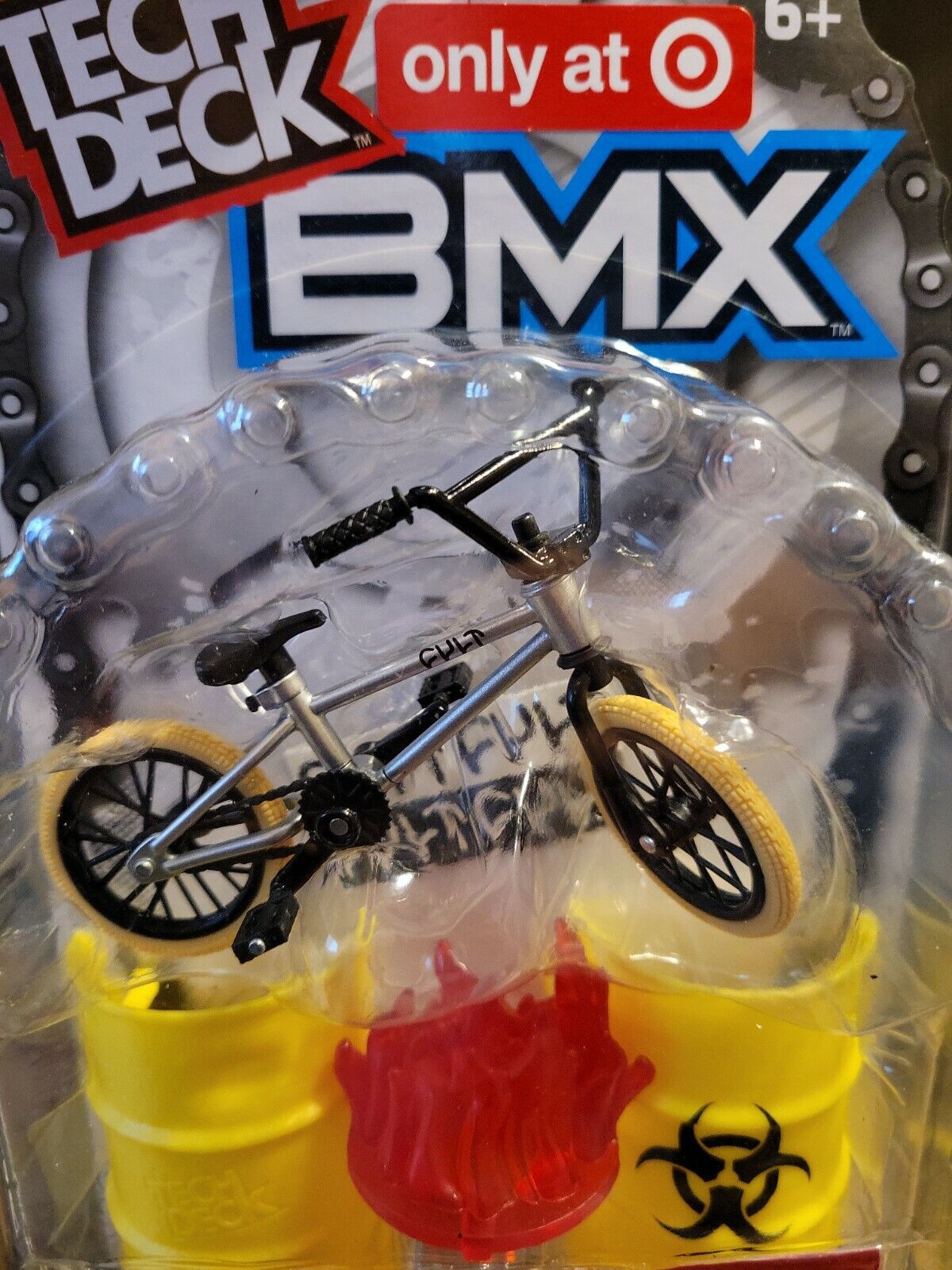 Tech Deck BMX Finger Bike-Replica Bike Real Metal Frame, Moveable Parts