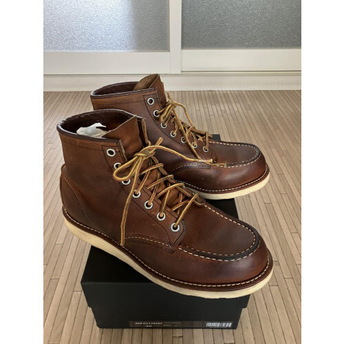 Red Wing Boots 8876 Irish Setter US:7E Leather Brown USED From 