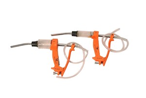 2 Automatic Drenching Vaccination Dose Guns Syringe 30,60mL Livestock