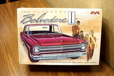MOEBIUS 1965 PLYMOUTH BELEVEDERE 1/25 MODEL KIT