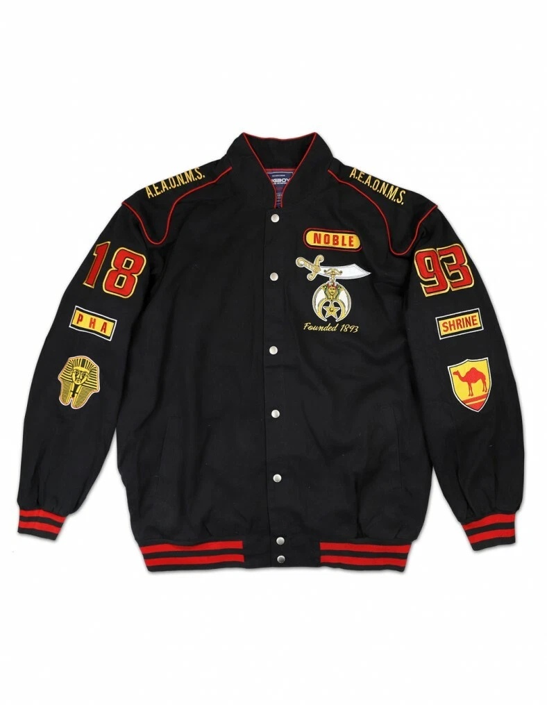 Masonic letterman jacket cheap