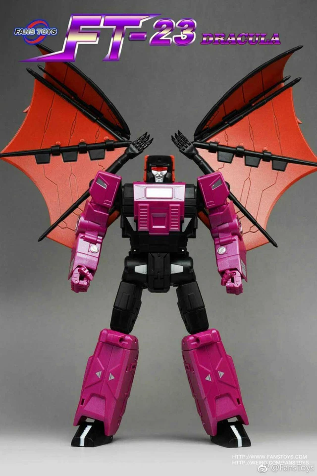 2022 reissue! FansToys FT-23 Dracula Masterpiece Mindwipe FT23 Action Figure - Image 4 of 4